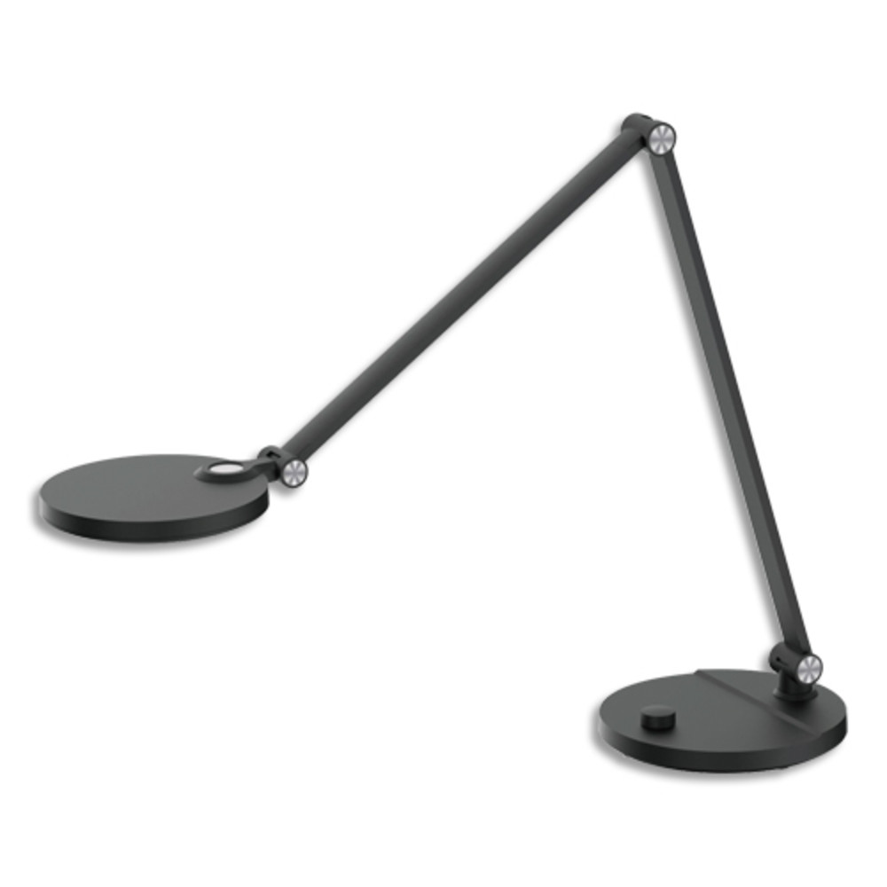 UNILUX Lampe de bureau LED Eyecaring Everest noir. Anti-blouissement. Variateur d'intensit et couleur