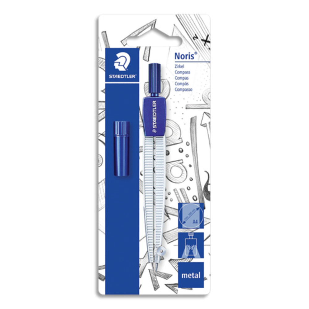 STAEDTLER Compas scolaire + 1 tui de mine