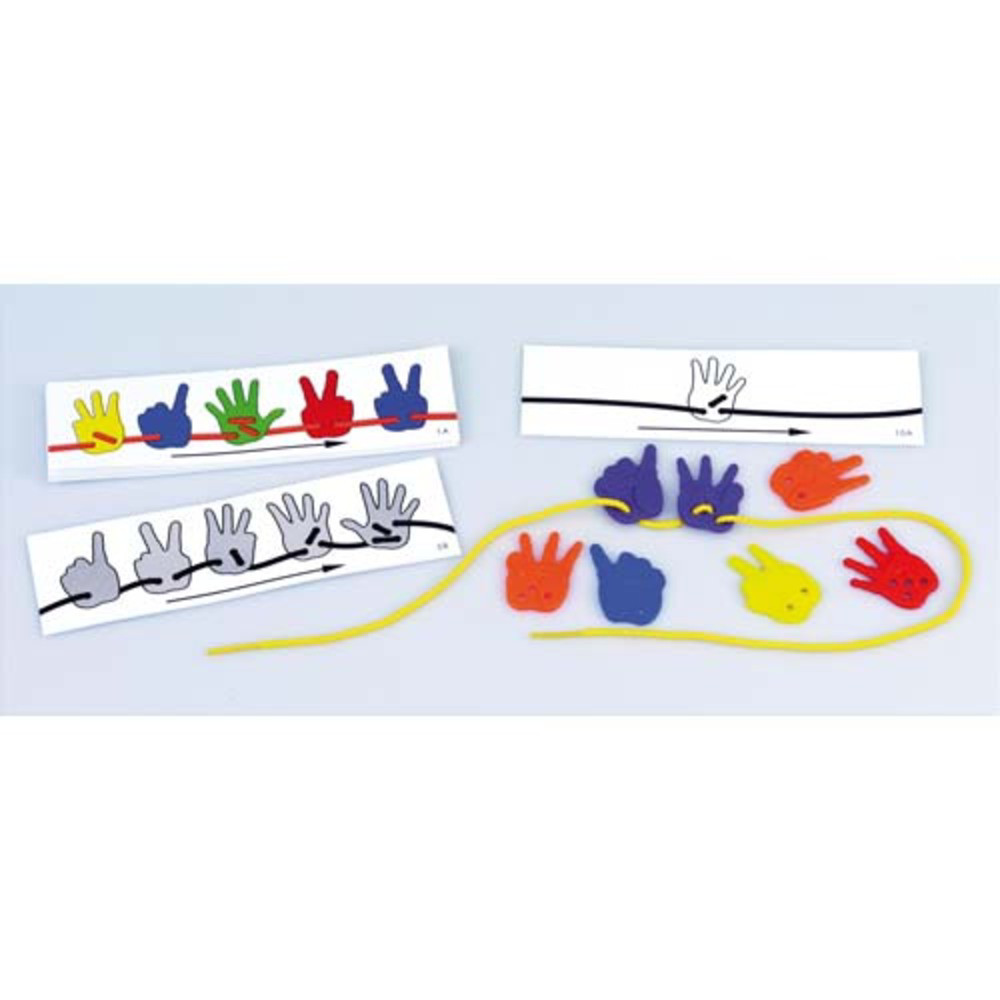 CULTURE CLUB Lot de 16 fiches pdagogiques mains  lacer - Exercices progressifs