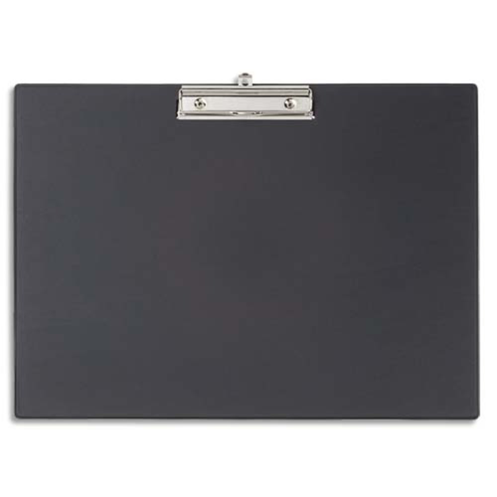 MAUL Porte-bloc en carton plastifi. Format A3 paysage. Coloris Noir
