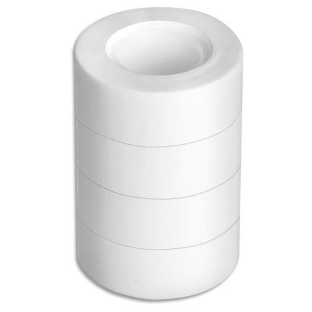 WONDAY Lot de 4 rouleaux d'adhsif invisible 19mmx33m - Film