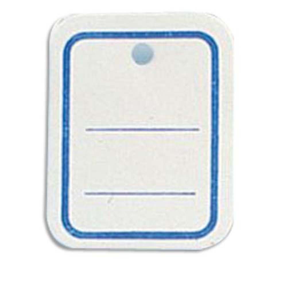 AVERY Bote de 1000 tiquettes perfores lignes. Dim: 30x37 mm