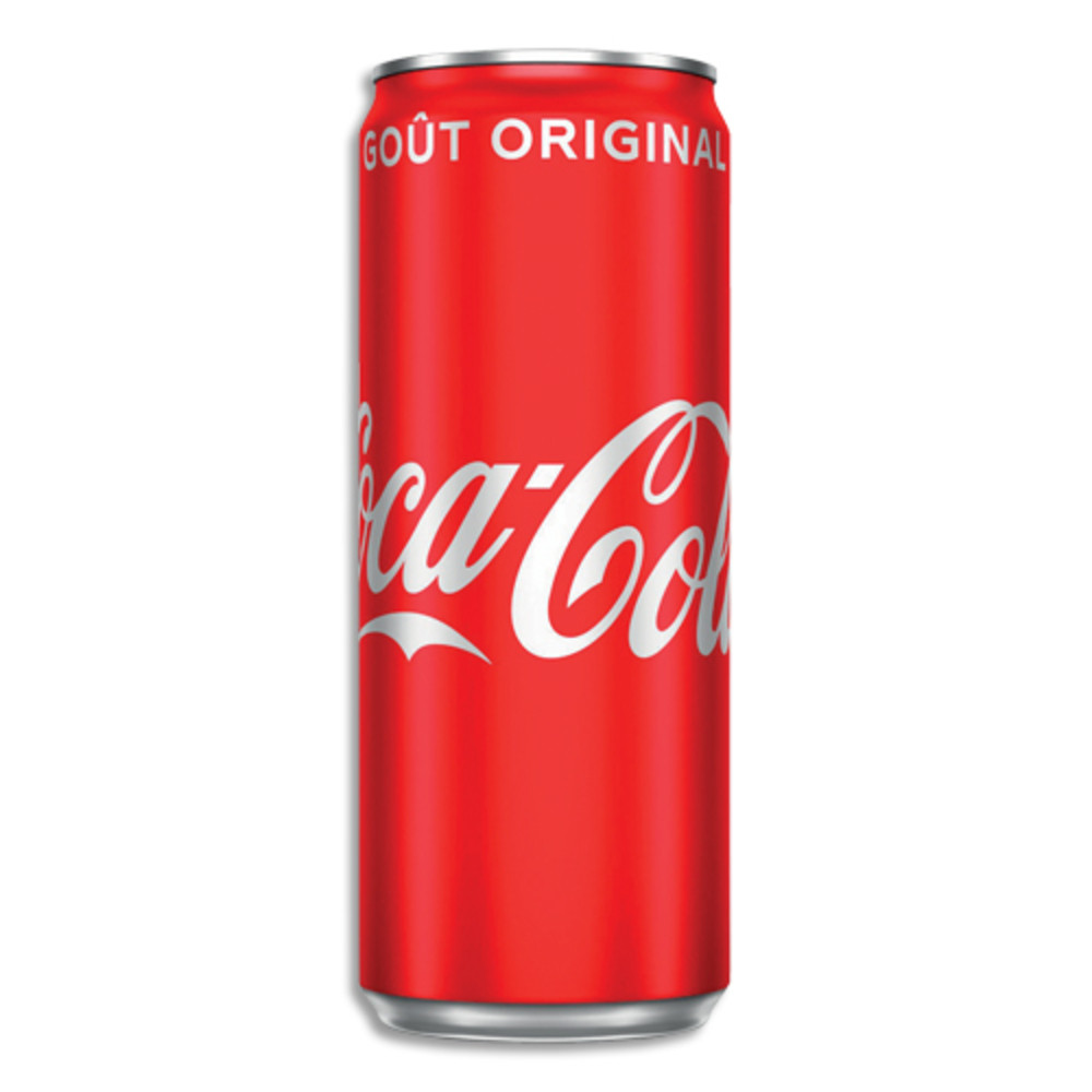 COCA COLA COCA-COLA Canette Slim de boisson gazeuse ptillante de 33 cl