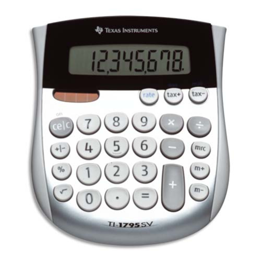 TEXAS INSTRUMENTS Calculatrice de bureau TI-1795 SV - 17955SV/FBL/11E1