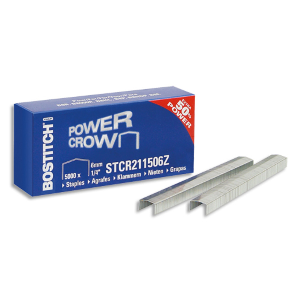 BOSTITCH Agrafes NSTCR 2115/ 6 en bote de 5000