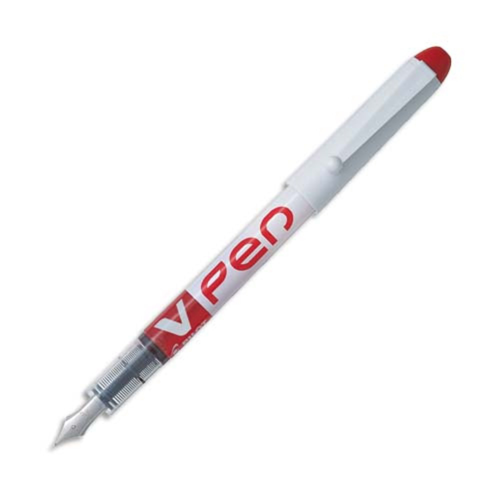 PILOT Stylo  plume jetable largeur de trait 0,4 mm encre liquide Rouge V-PEN