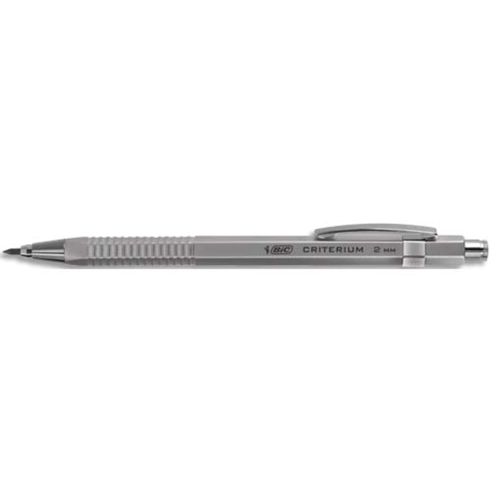 BIC Criterium Porte-Mines 2mm HB - Corps Chrom