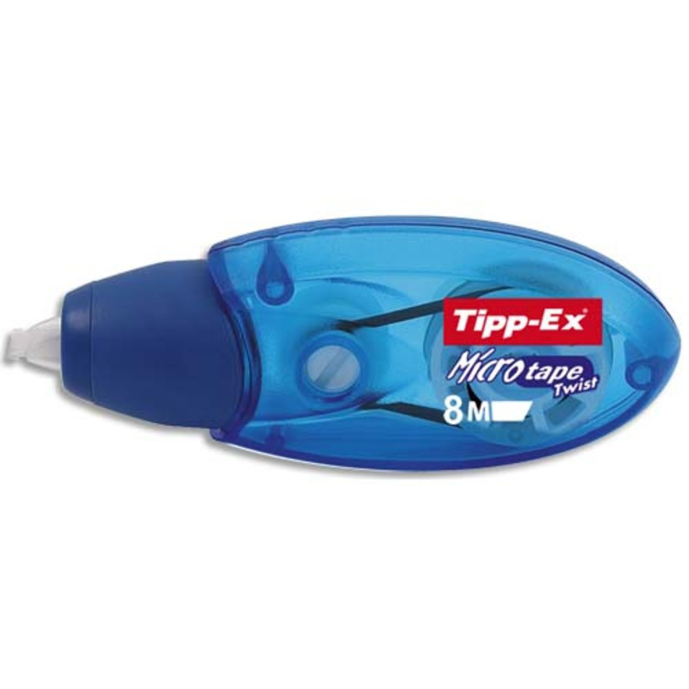 TIPP-EX Roller de correction MicroTape Twist 5 mmx8 mtres avec capuchon de protection rotatif