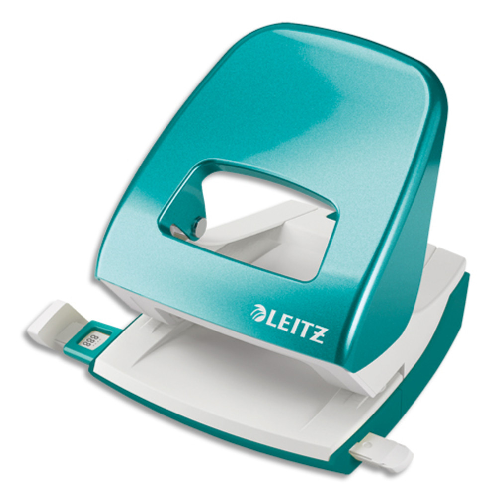LEITZ Perforateur NeXXT menthe - 2 trous en mtal - Capacit 30 feuilles - Livr en Bote