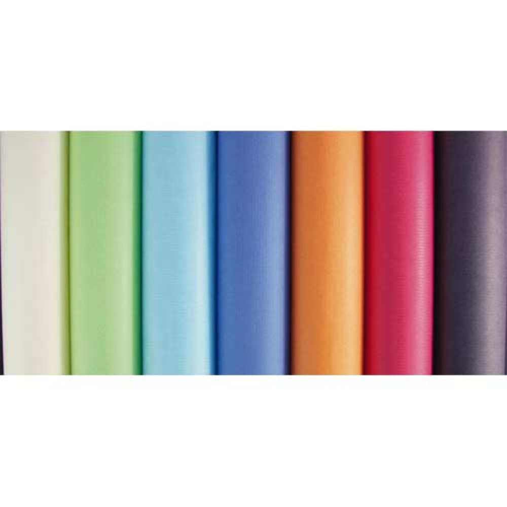 CLAIREFONTAINE Rouleau de papier Kraft couleur 65g. Format 3x0,7m. Coloris pastels assortis en prsentoir