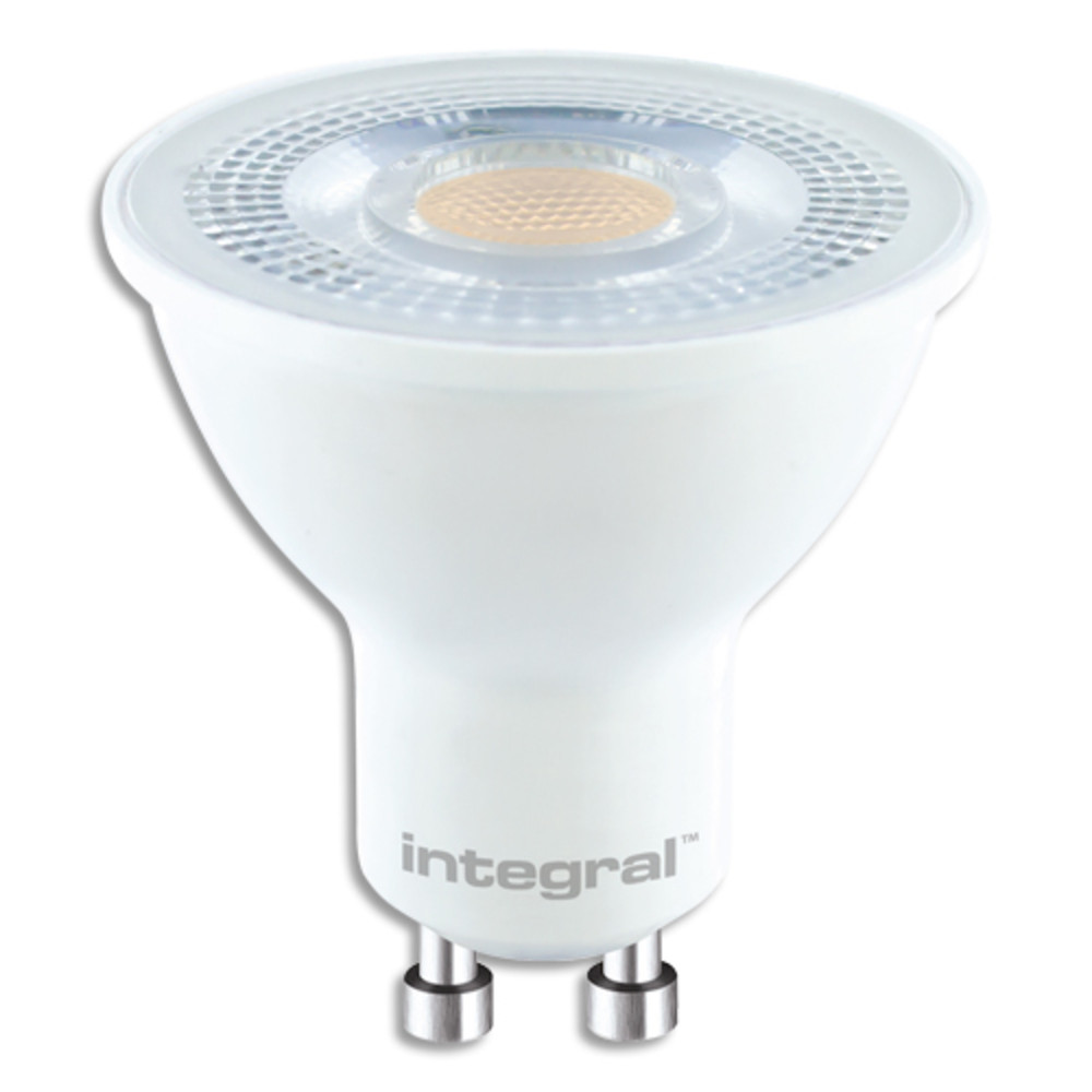 INTEGRAL Spot LED PAR16 GU10, 5,7 Watts quivalent 65 Watts, 2700 Kelvin 500 Lumen