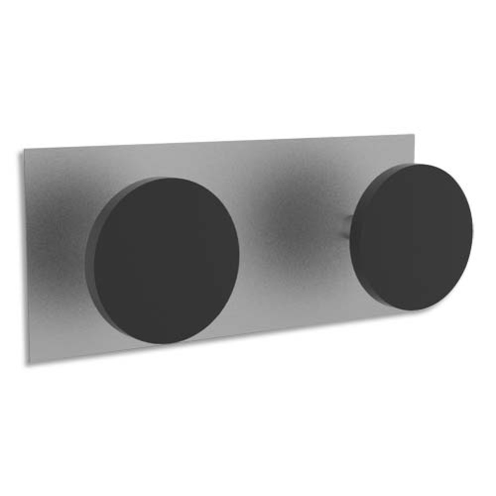 ALBA Double patres magntiques pour fixation sur surfaces mtalliques grce  son aimant extra-puissant