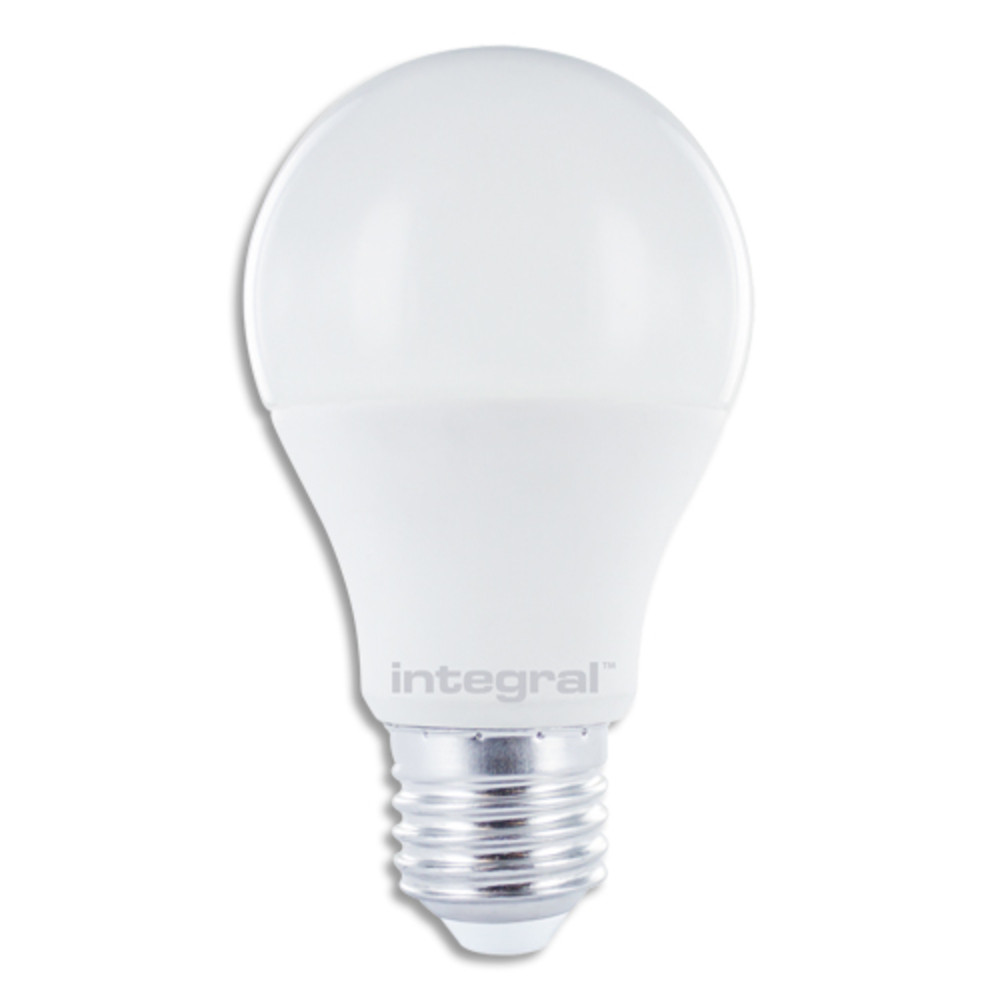 INTEGRAL Ampoule LED Classic A E27, 9,5 Watts quivalent 60 Watts, 5000 Kelvin 806 Lumen