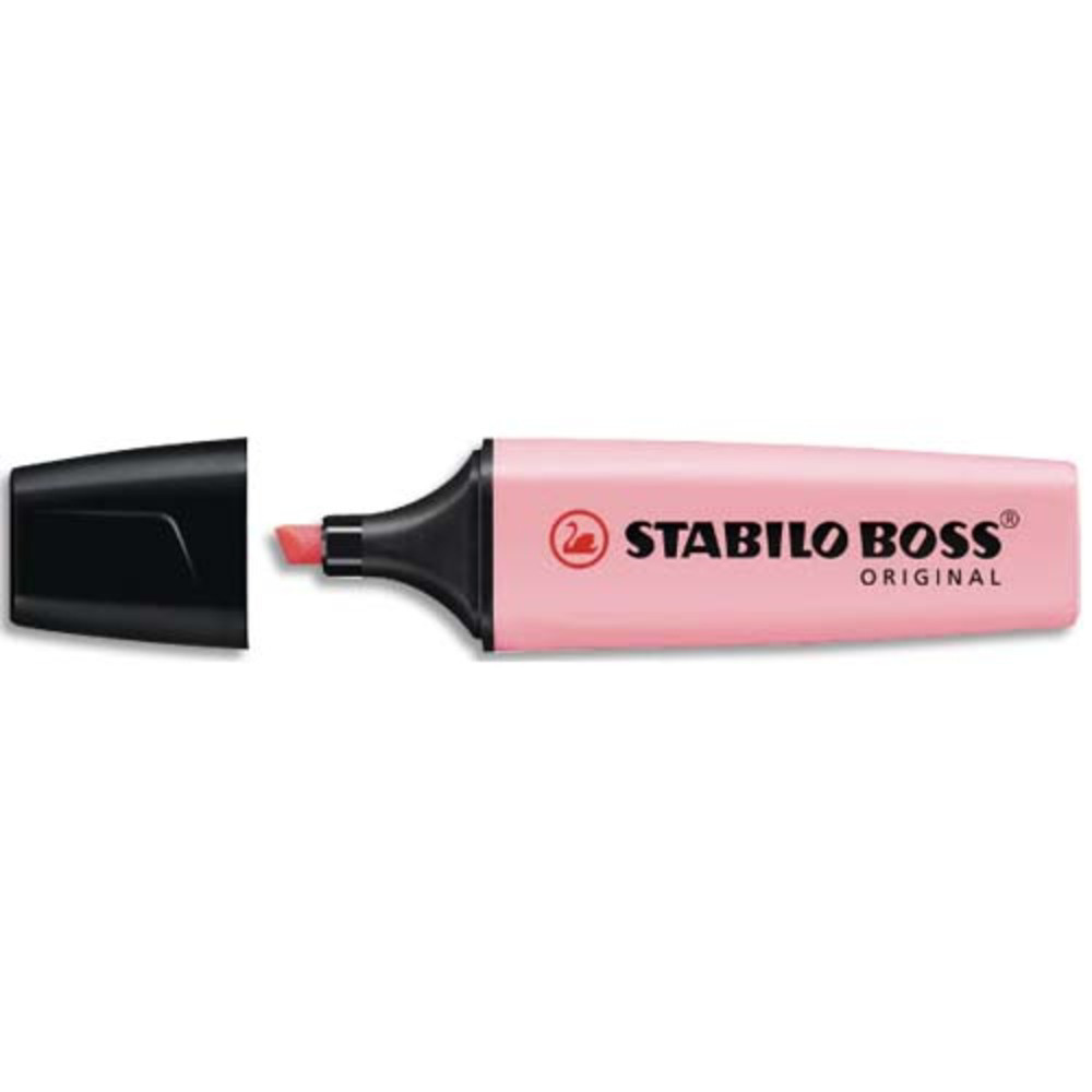STABILO BOSS ORIGINAL Pastel surligneur pointe biseaute - Soupon de rose