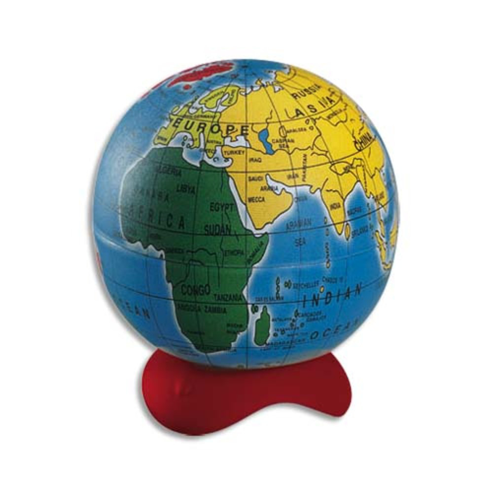 MAPED Taille-crayons GLOBE - 1 trou - rserve en mtal - en prsentoir