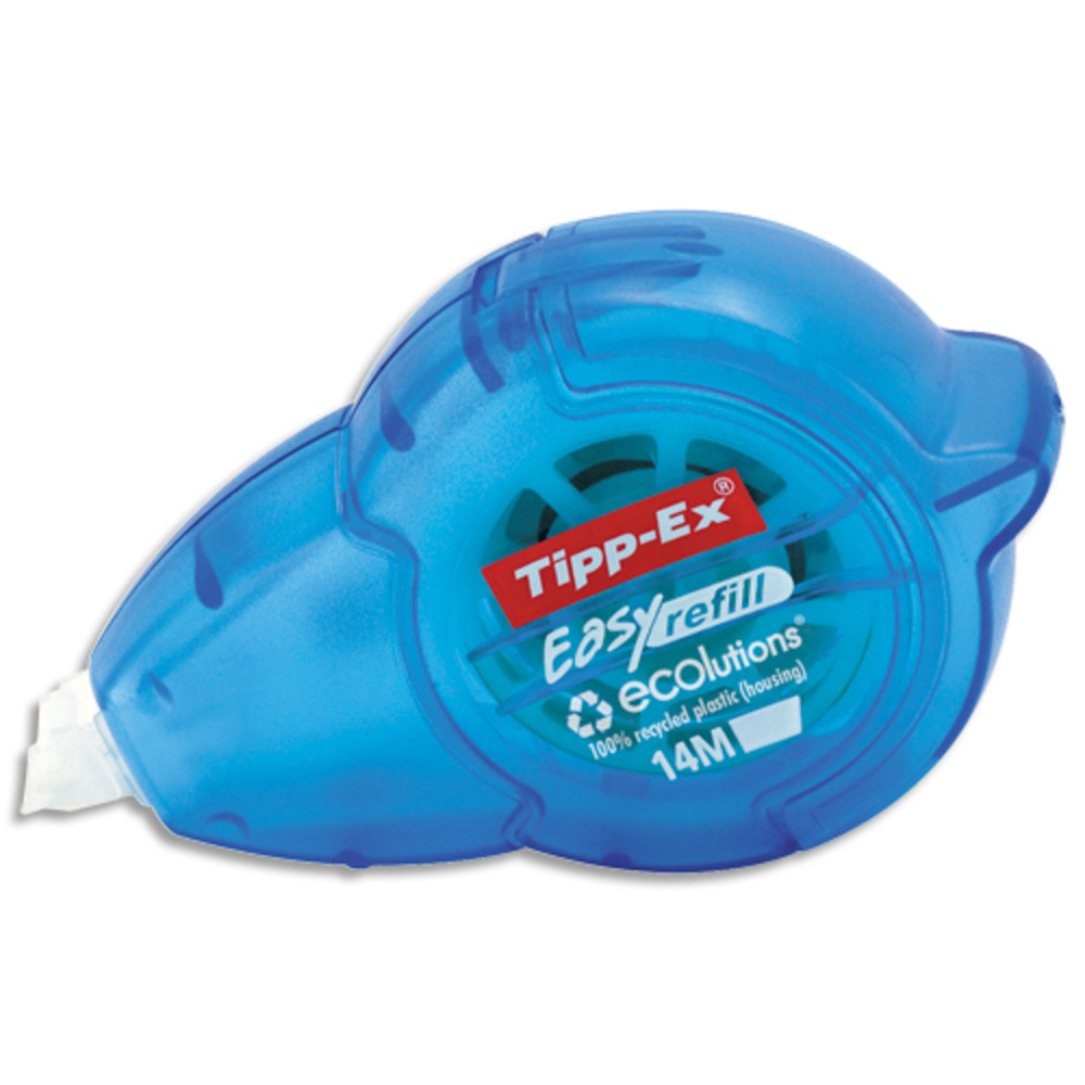 TIPP-EX Roller de correction rechargeable Easy refill 5mmx14 mtres. Application frontale