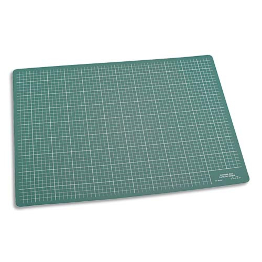 WONDAY Plaque de dcoupe verte 900x600x3mm. Rsistante  la coupe, surface quadrille