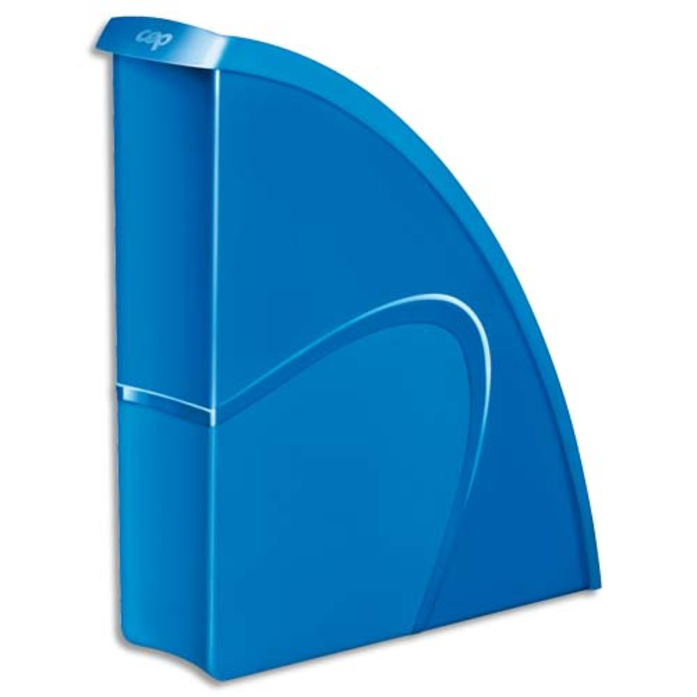 CEP Pro Porte-revues Gloss - Dos 8 cm x H31 x P25,9 cm coloris Bleu ocan