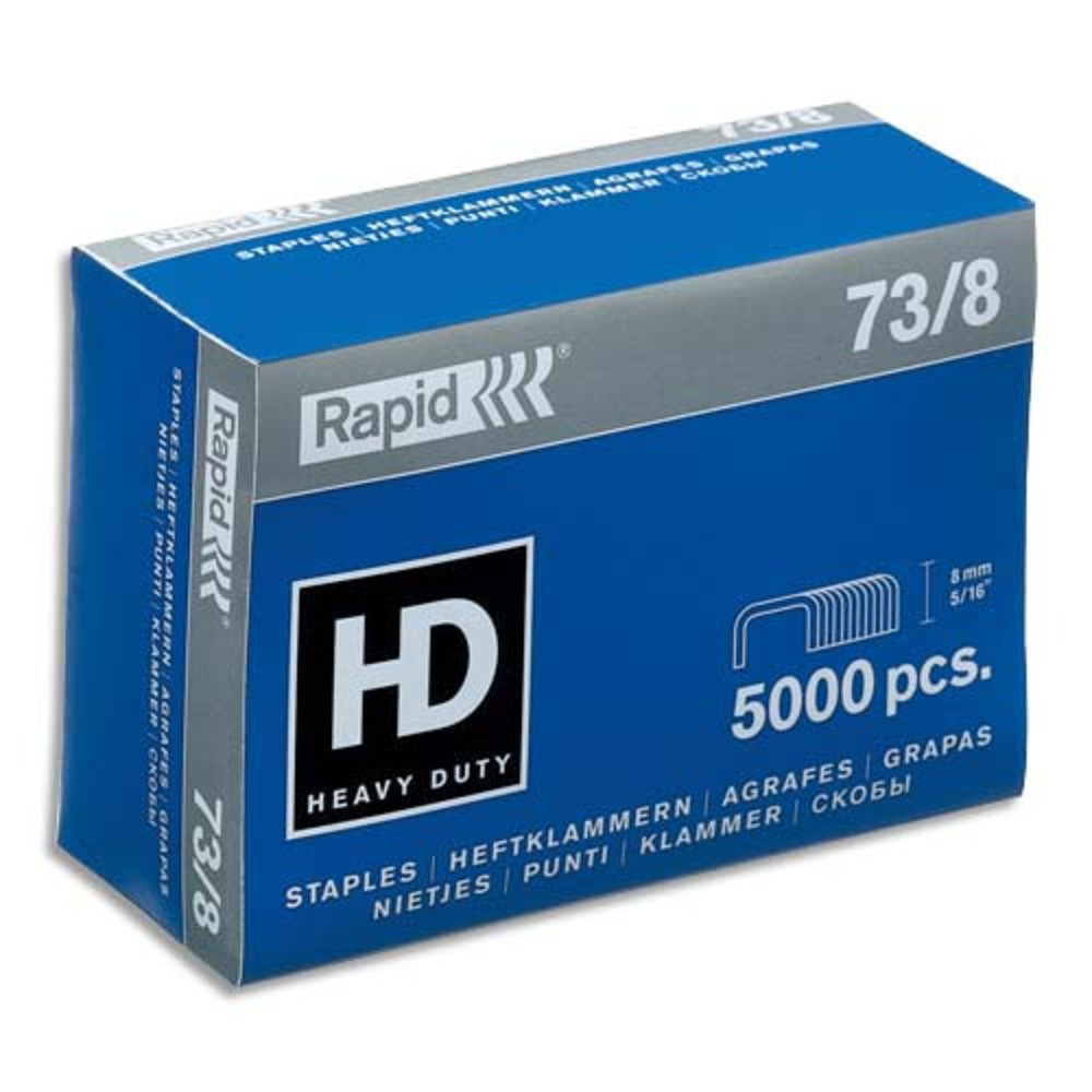 RAPID+Agrafes+Nº73/8+en+boite+de+5000