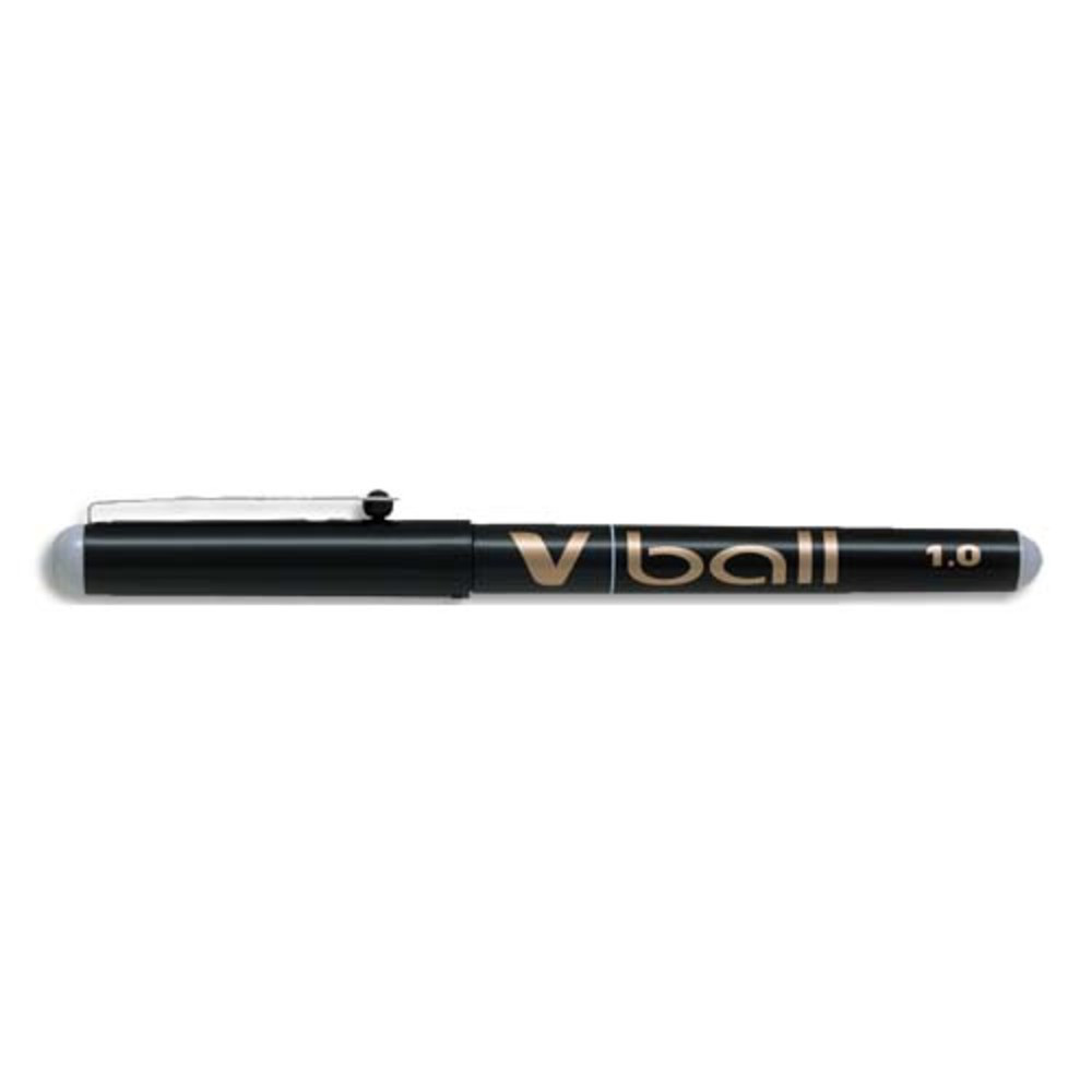 PILOT Stylo Roller pointe mtal 1,0 mm encre liquide Noire V-BALL 1,0