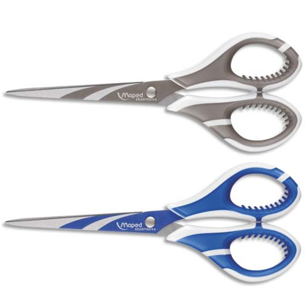 MAPED Zenoa Fit - Ciseaux bouts pointus - symtrique - 17 cm