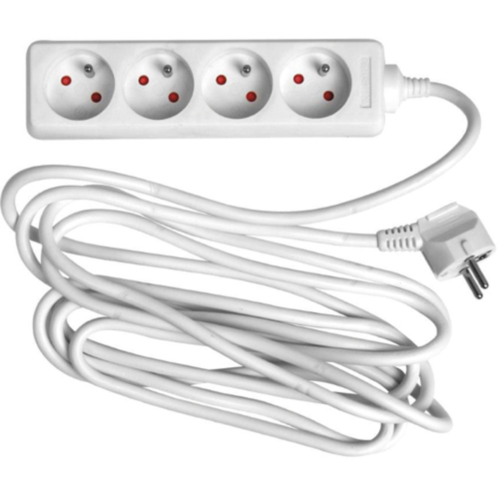 WONDAY Bloc multiprises lectriques 4 prises lectriques 4m GAE100462