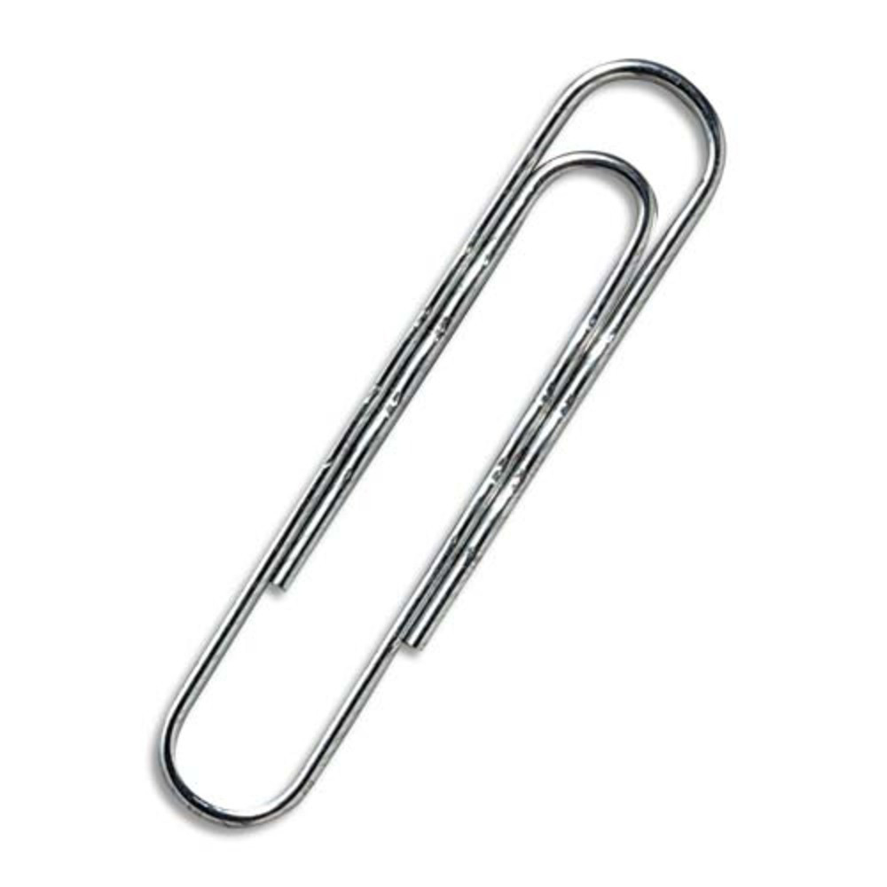 MAPED Attache-lettres ondule en acier galvanis, 77 mm, bote de 100