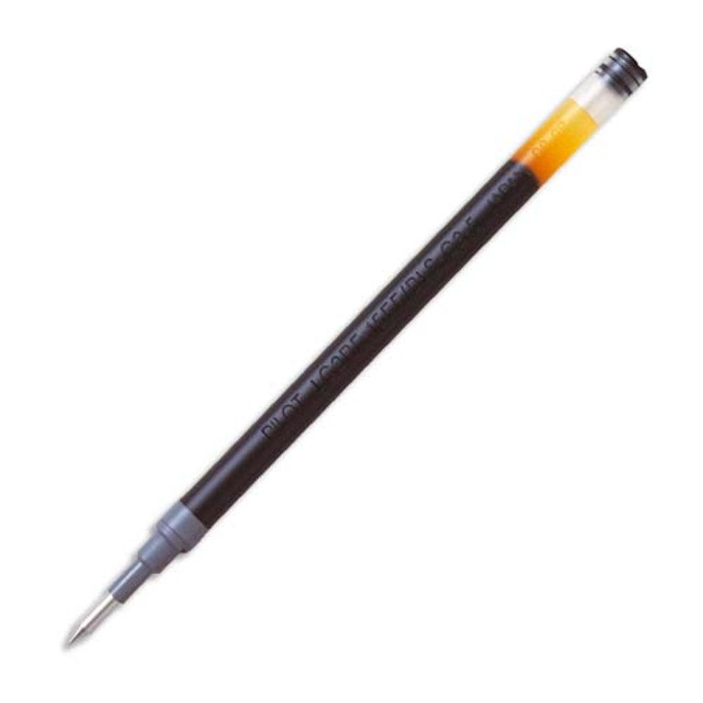 PILOT Recharge d'encre Noire pour stylo  bille encre gel pointe moyenne G2