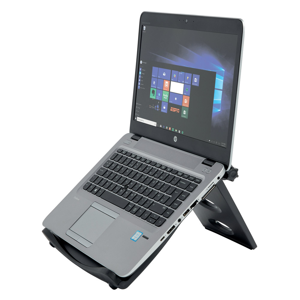 Kensington Rehausseur pour ordinateur portable SmartFit Easy Riser (gris), Supports de Laptop, Noir, 30,5 cm (12'), 43,2 cm (17'), 0 - 50°, 35 mm 6011