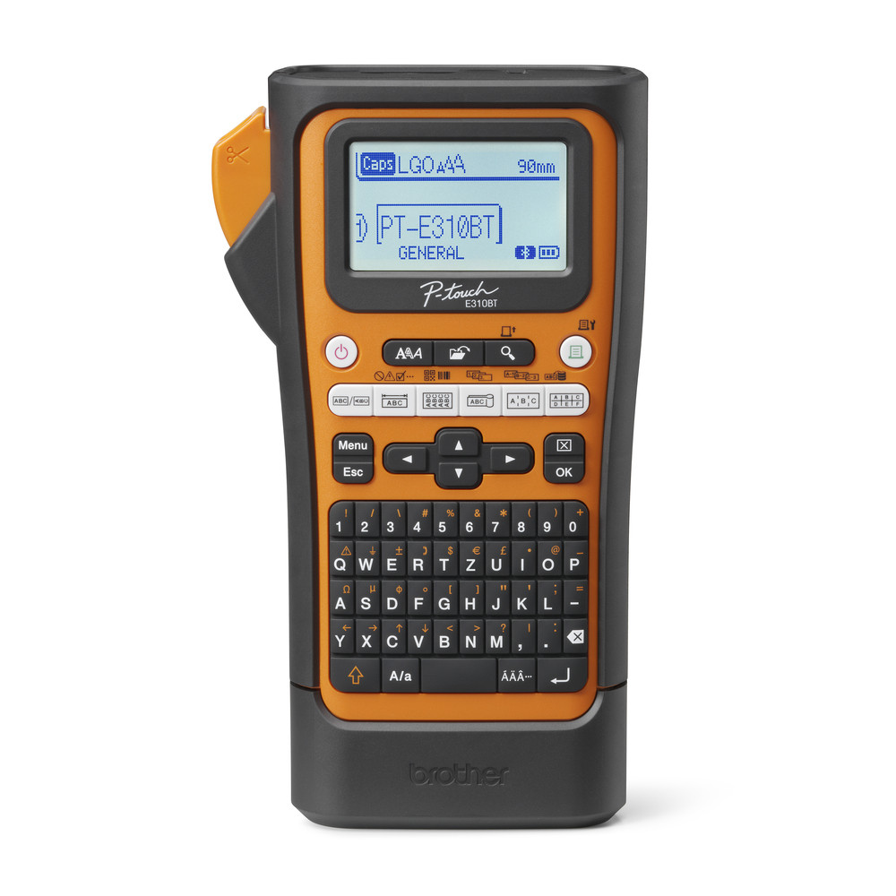 Brother PT-E310BTVP, AZERTY, HSE/TZe, Transfert thermique, 180 x 180 DPI, 20 mm/sec, Avec fil &sans fil PTE310BTVPYP1