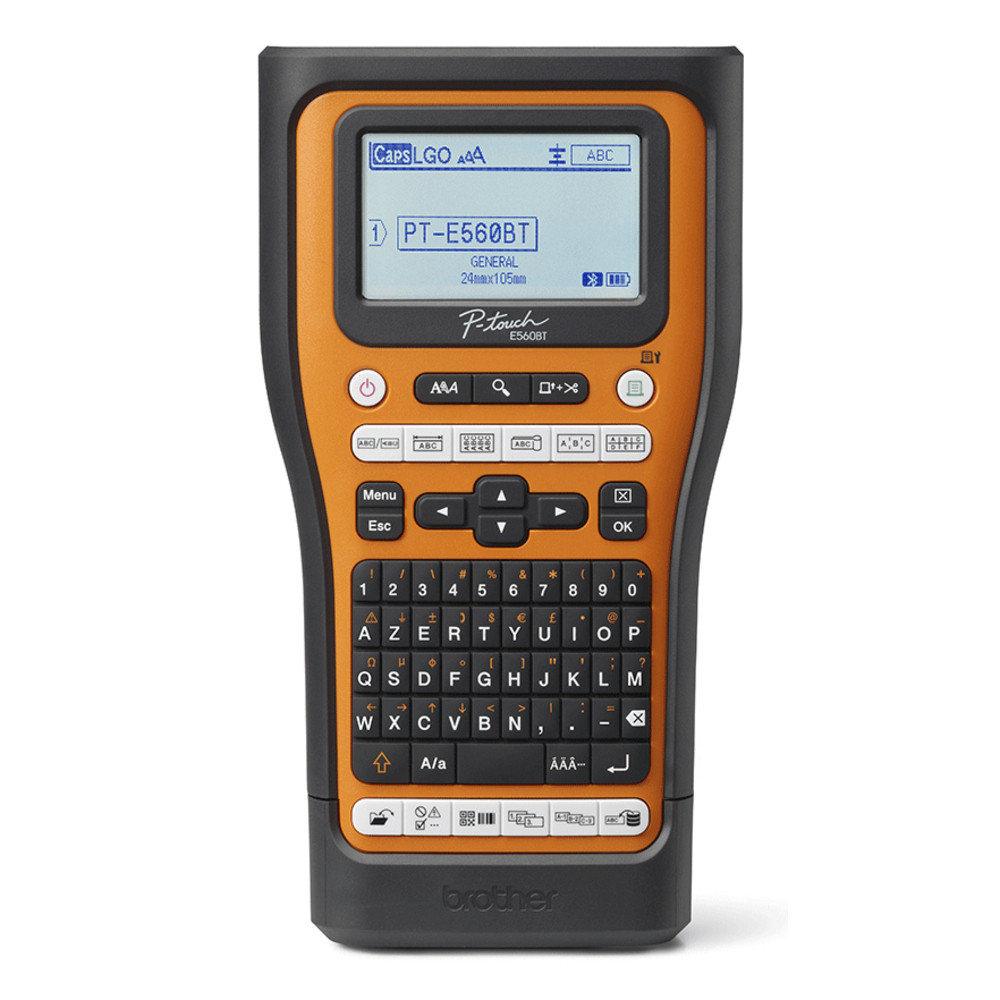 Brother PT-E560BTVP, AZERTY, HSE/TZe, Transfert thermique, 180 x 180 DPI, 20 mm/sec, Avec fil &sans fil PTE560BTVPYP1