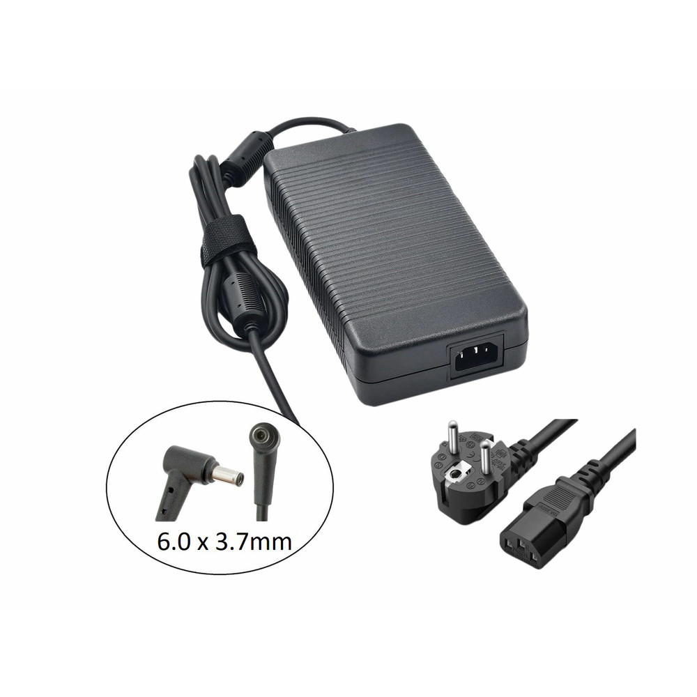 DLH DY-AI4932, Ordinateur portable, Intérieure, 300 W, 19.5 V, ASUS, Noir