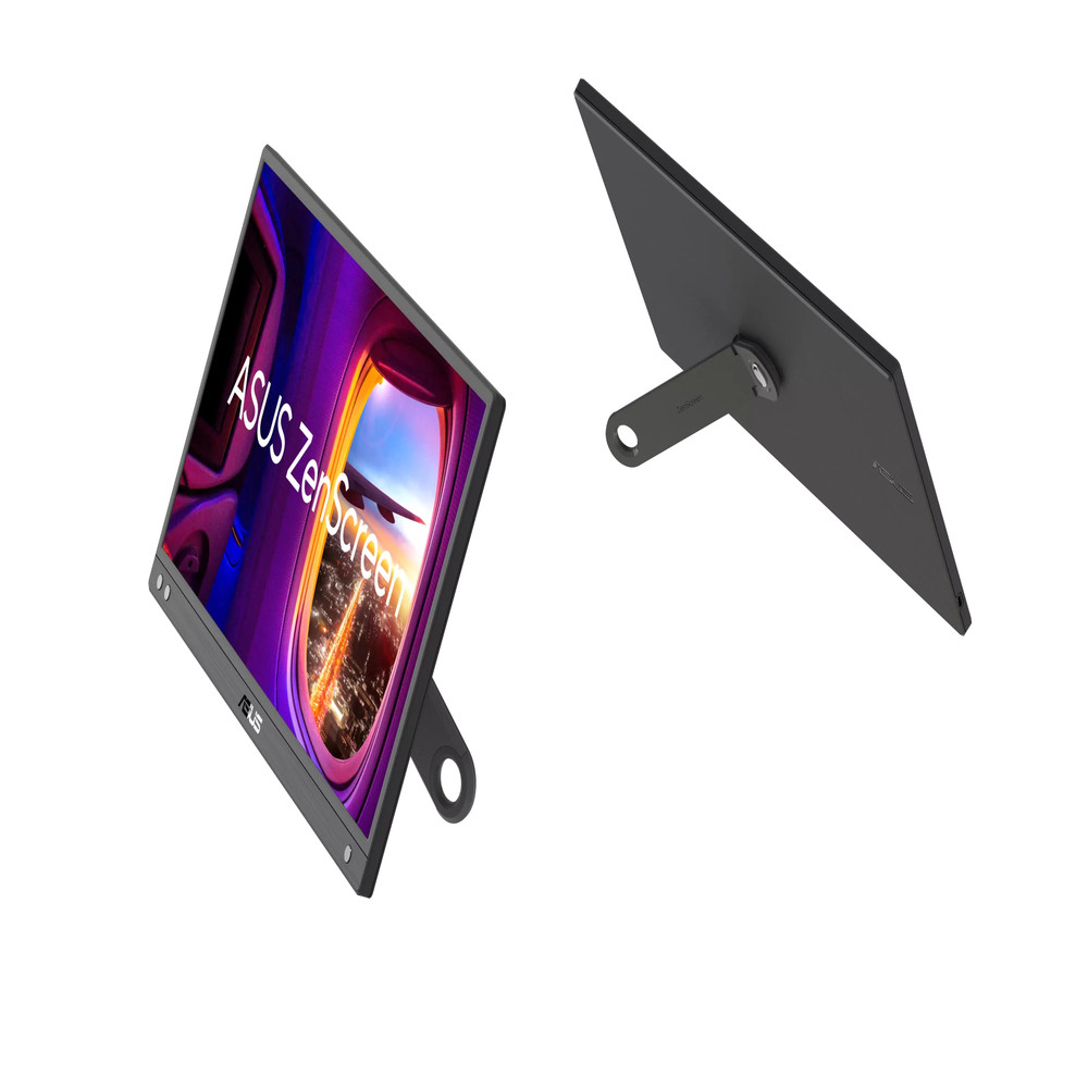 ASUS ZenScreen MB166CR, 39,6 cm (15.6'), 1920 x 1080 pixels, Full HD, LCD, 5 ms, Noir 90LM07D3-B03170
