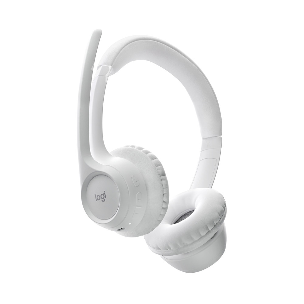 Logitech Zone 300, Sans fil, Bureau/Centre d'appels, 122 g, Casque, Blanc 981-001417
