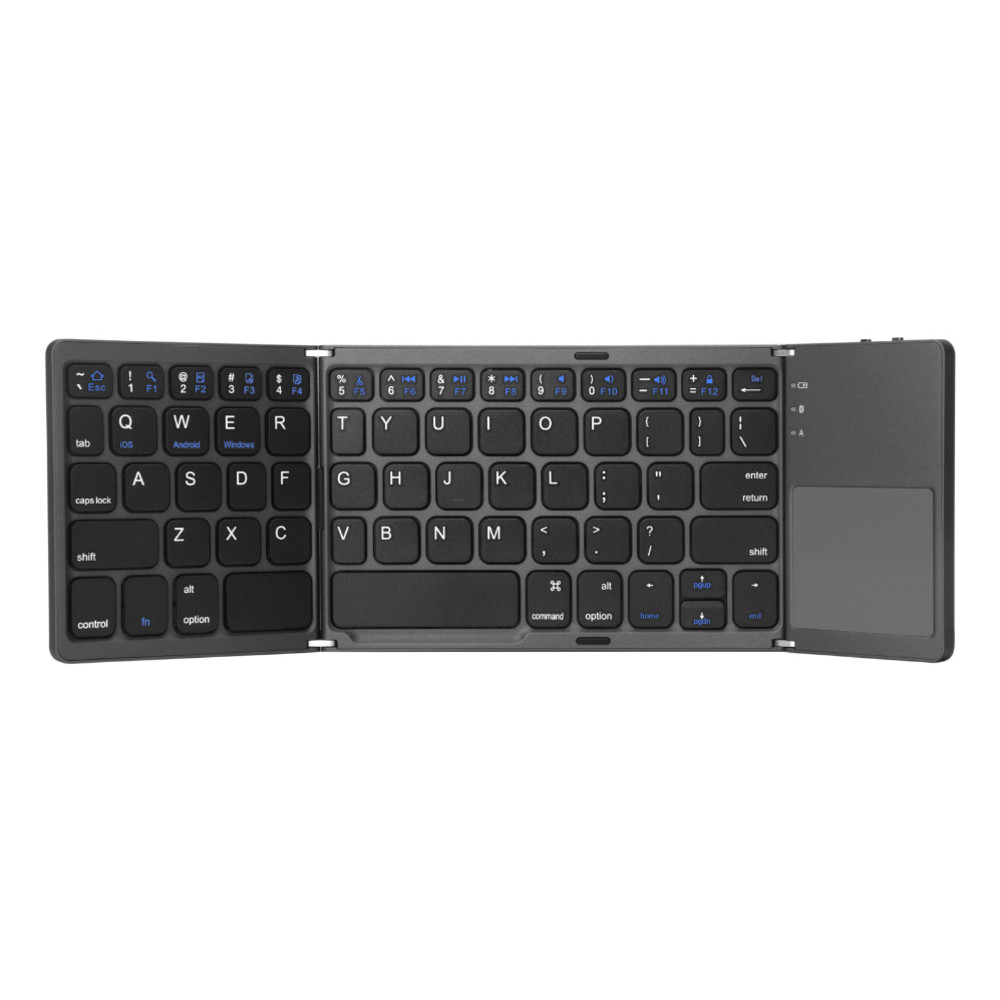 XtremeMac XWH-FLK-13, Sans fil, Bluetooth, QWERTY, Gris