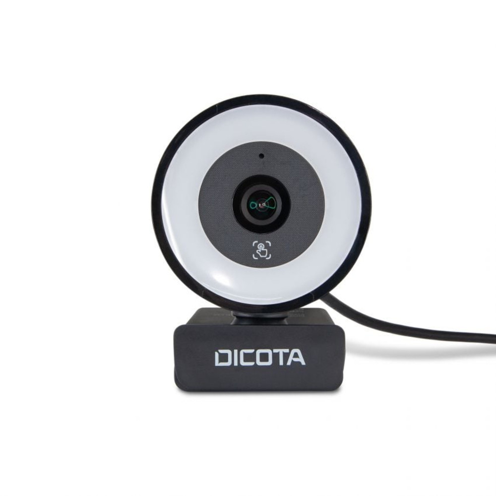 Webcam DICOTA D32066 – 5 MP, 2592 x 1944 pixels, USB 2.0, Anneau lumineux - vue 5