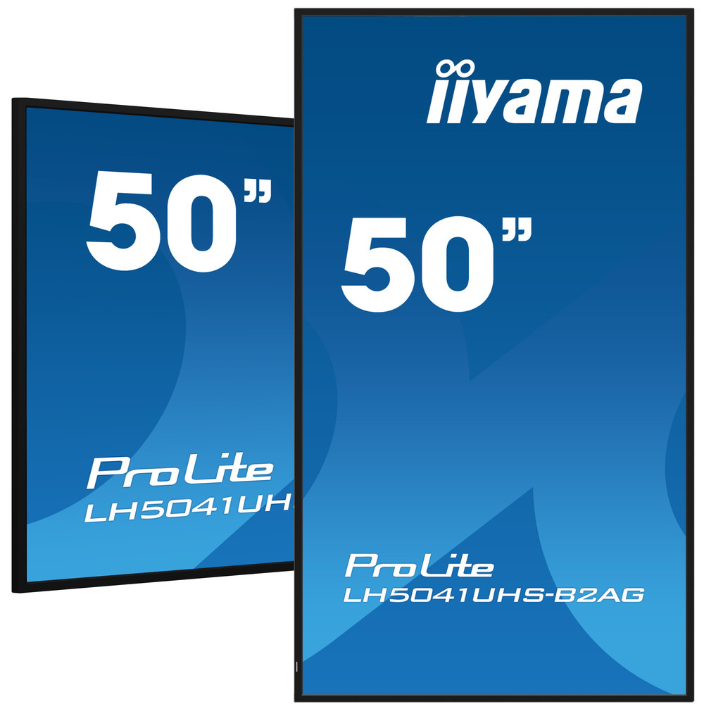 Ecran PC iiyama LH5041UHS B2AG 50 UltraHD 4K 60Hz VA Contraste Son Intégré - vue 5