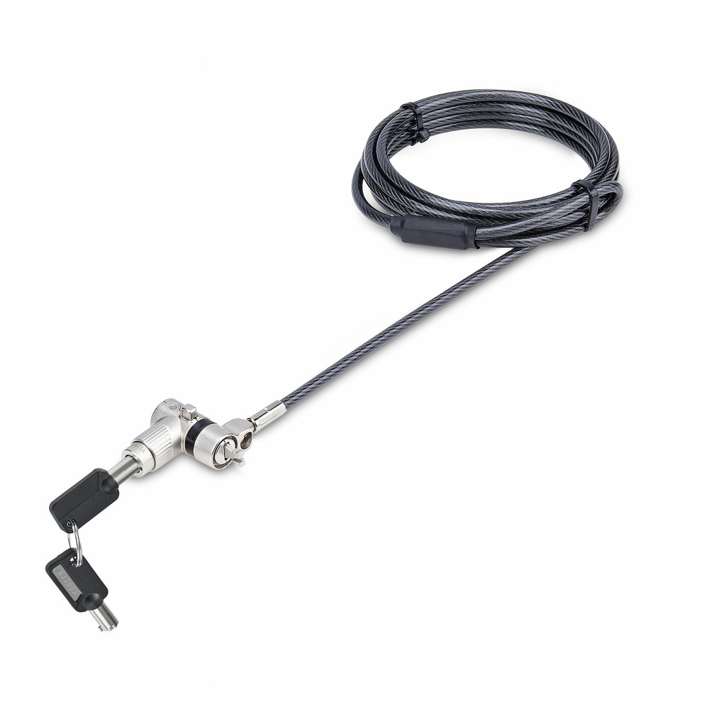 StarTech.com Lot de 25 Antivols Universels de 2m pour Ordinateur Portable Serrure Universelle à Clé Maîtresse Sécurité Informatique Compatible avec - vue 10