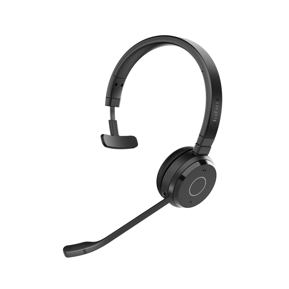 Jabra Evolve 65 TE, Avec fil &sans fil, 20 - 20000 Hz, Bureau/Centre d'appels, 75 g, Casque, Noir 6693-839-409