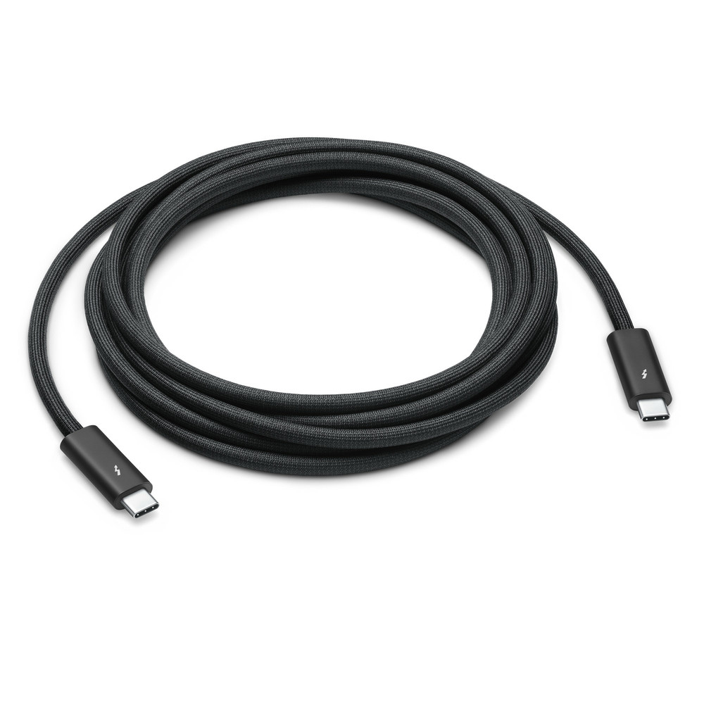 Apple Câble Thunderbolt 4 Pro (3 m - MW5H3ZM/A) Noir - vue 7