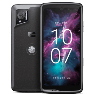 Crosscall Stellar-M6, 15,5 cm (6.1'), 6 Go, 128 Go, 50 MP, Android 14, Noir 3700764734872