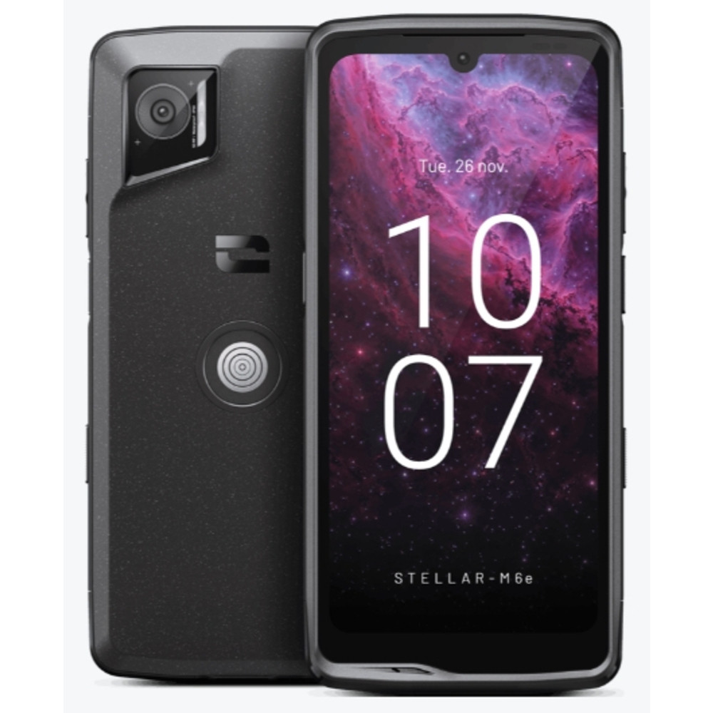 Crosscall STELLAR-M6E, 15,5 cm (6.1'), 4 Go, 64 Go, 50 MP, Android 14, Noir 1001053801926