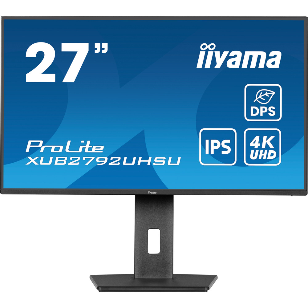 iiyama ProLite XUB2792UHSU-B6, 68,6 cm (27'), 3840 x 2160 pixels, Dual UHD, LED, 4 ms, Noir
