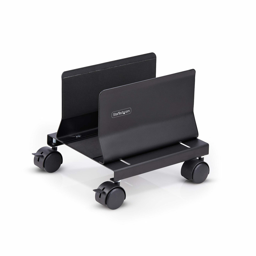 StarTech.com Support Mobile pour Unité Centrale, Support Mobile pour Unité Centrale PC à Roulettes, Charge Maximale de 21kg, Chariot à Roulettes pour