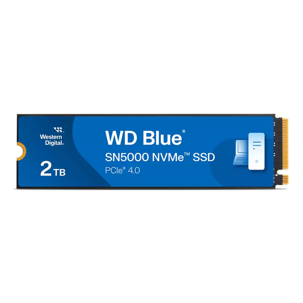 Western Digital WD Blue SN5000 NVMe, 2 To, M.2, 5150 Mo/s WDS200T4B0E-00CNZ0