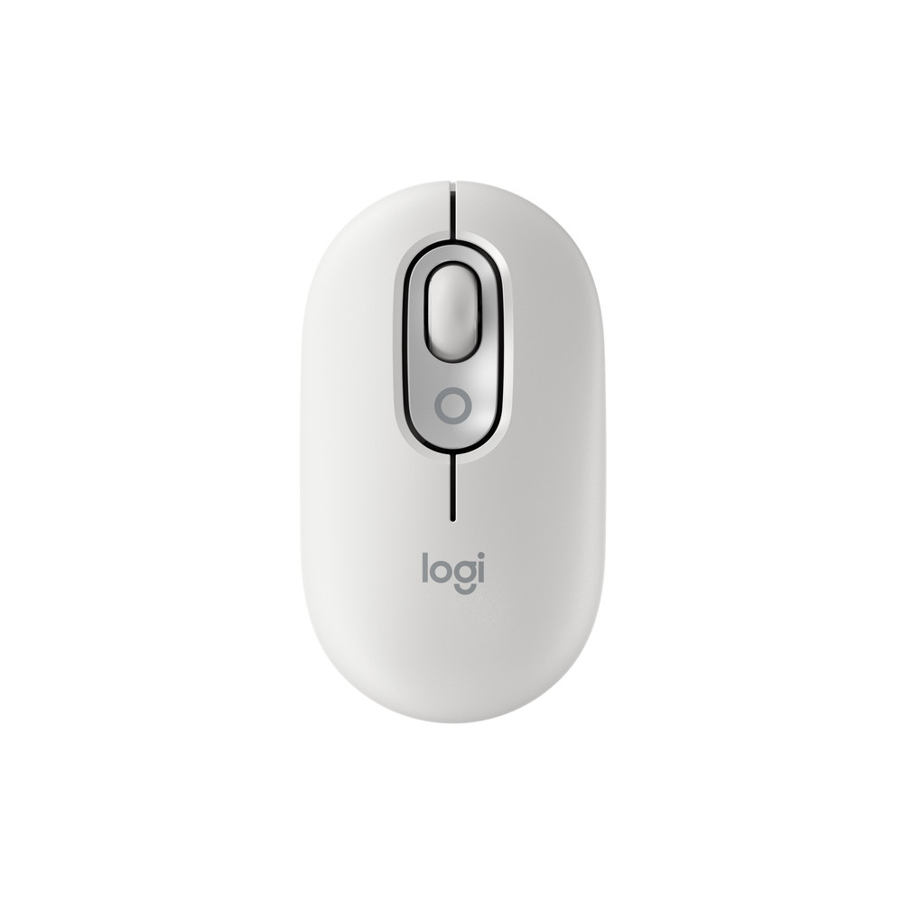 Logitech POP, Ambidextre, Optique, Bluetooth, Blanc 910-007411