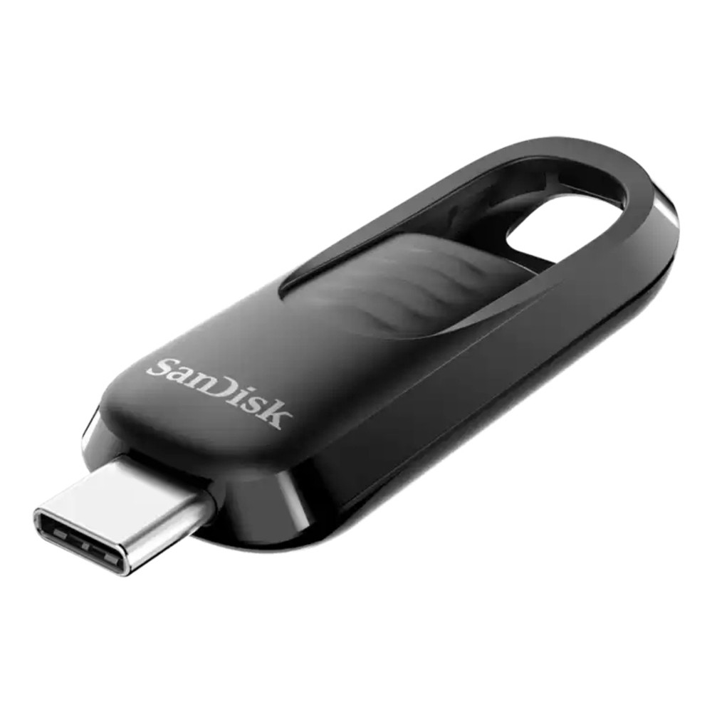 SanDisk SDCZ480-1T00-G46, 1 To, USB Type-C, 3.2 Gen 1 (3.1 Gen 1), 400 Mo/s, Slide, Noir