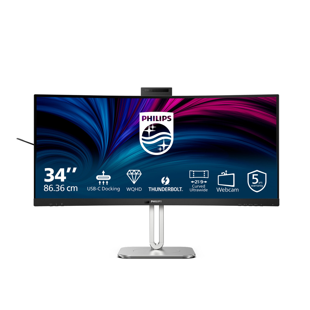 Philips 6000 series 34B2U6603CH/00, 86,4 cm (34'), 3440 x 1440 pixels, Wide Quad HD, LCD, 4 ms, Gris
