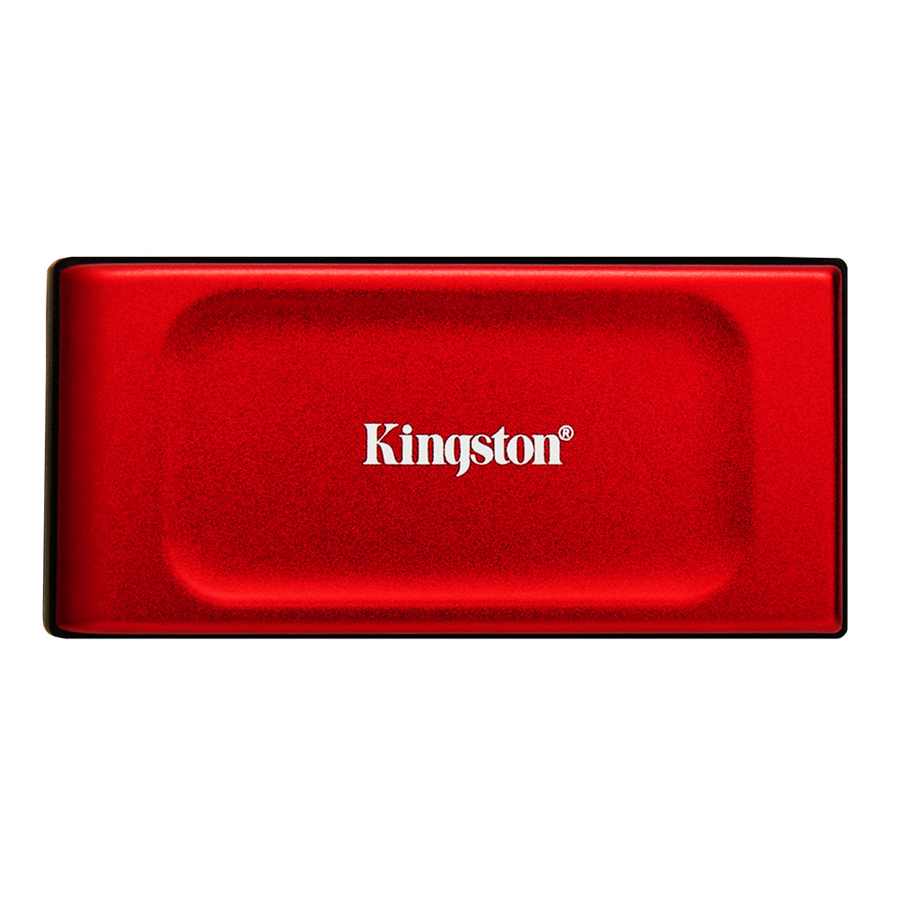 Kingston Technology 1To SSD externe XS1000 USB 3.2 Gen 2, Rouge, 1 To, USB Type-C, 3.2 Gen 2 (3.1 Gen 2), 1050 Mo/s, Rouge SXS1000R/1000G