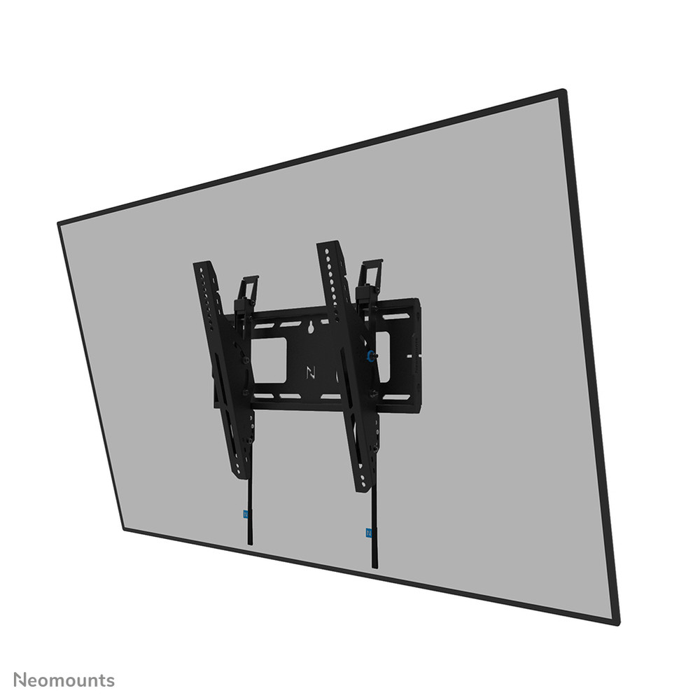 Neomounts WL35-750BL14 Support mural inclinable pour écran 42-75' - verrouillable - installation rapide - TÜV, 190,5 cm (75'), 100 x 100 mm, 400 x 400